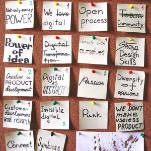 notes on board